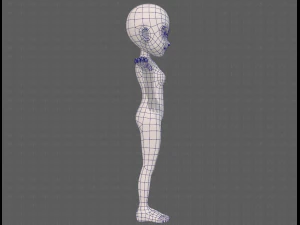 base maglia donna 24 Modello 3D