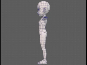 base maglia donna 24 Modello 3D