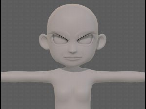 base mesh woman 24 3D 模型