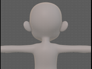 base mesh woman 24 3D 模型