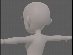 base mesh woman 24 3D 模型