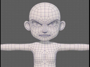 base maglia donna 24 Modello 3D