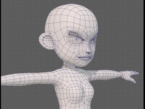 base maglia donna 24 Modello 3D