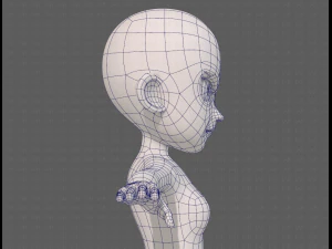 base maglia donna 24 Modello 3D