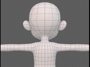 base maglia donna 24 Modello 3D