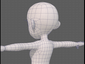 base mesh woman 24 3D 模型