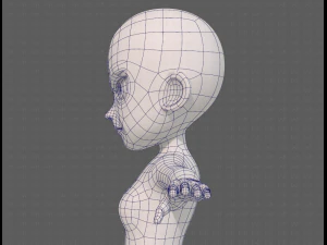 base maglia donna 24 Modello 3D