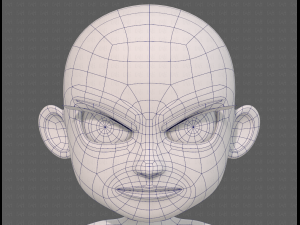 base mesh woman 24 3D 模型