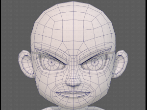 base mesh woman 24 3D 模型