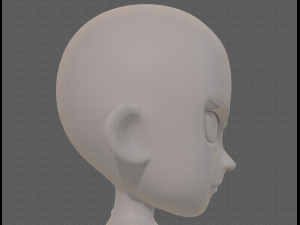 base mesh woman 24 3D 模型