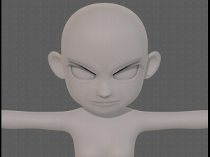 base mesh woman 24 3D 模型