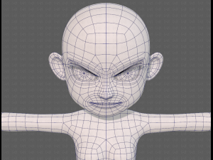 base mesh woman 24 3D 模型