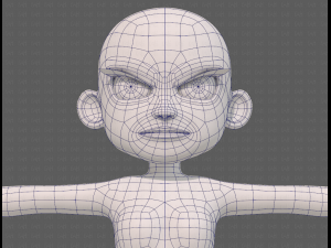 base mesh woman 24 3D 模型