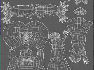 base mesh woman 24 3D 模型