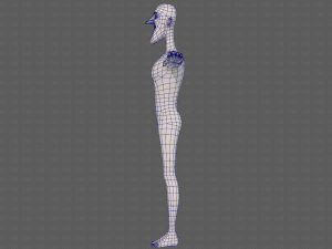 base mesh man character v22 3D Модель
