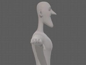 base mesh man character v22 3D Model