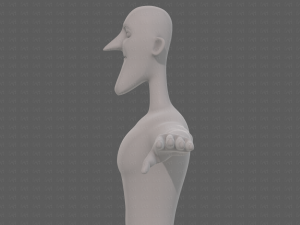base mesh man character v22 3D Модель