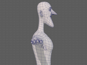 base mesh man character v22 3D Модель