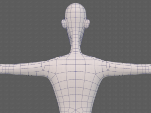 base mesh man character v22 3D Модель