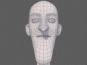 base mesh man character v22 3D Модель