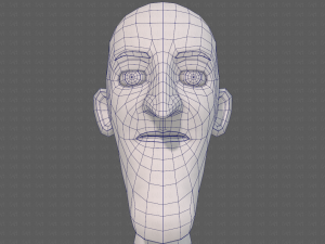 base mesh man character v22 3D Модель