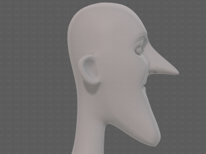 base mesh man character v22 3D Модель