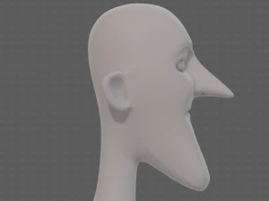 base mesh man character v22 3D Model