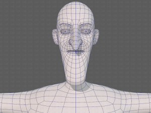 base mesh man character v22 3D Модель