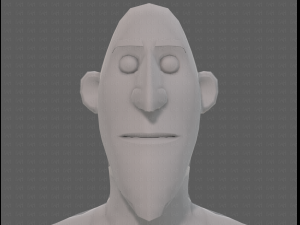 base mesh man character v23 3D Модель