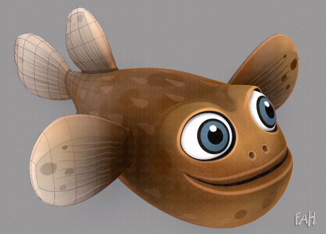 fish v06 Modèle 3D .c4d .max .obj .3ds .fbx .stl .blend