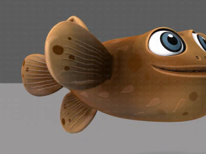 pesce v06 Modello 3D