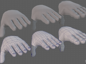hand model 3D Model