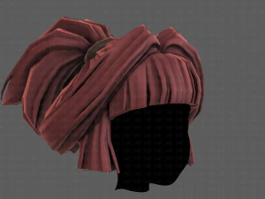 3d hair style for girl v83 3D Model