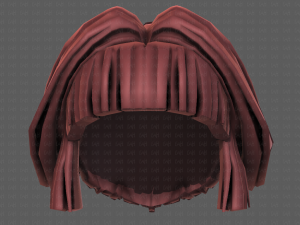 3d hair style for girl v83 Modelo 3D