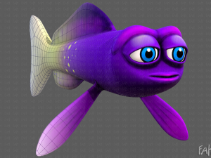 fish v07 Modèle 3D