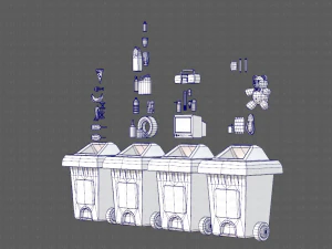 garbage 3D Model