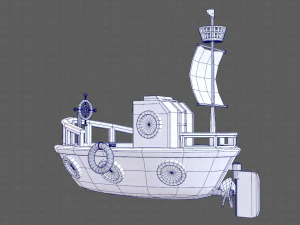 navio v01 Modelo 3D