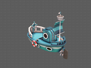 ship v01 3Dモデル