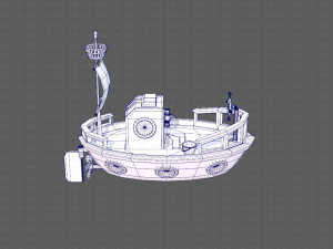 ship v01 3Dモデル