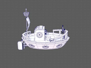 navio v01 Modelo 3D