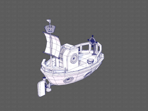 ship v01 3Dモデル