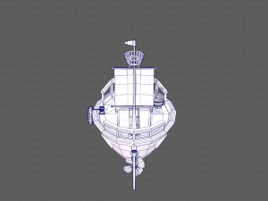 ship v01 3Dモデル