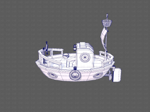 ship v01 3Dモデル