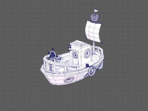 ship v01 3Dモデル