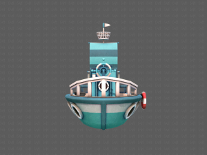 ship v01 3Dモデル
