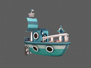 navio v01 Modelo 3D
