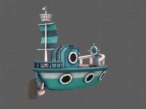 navio v01 Modelo 3D