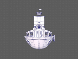 ship v01 3Dモデル