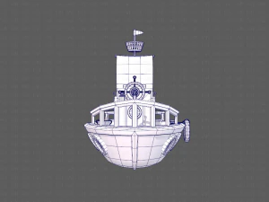 navio v01 Modelo 3D