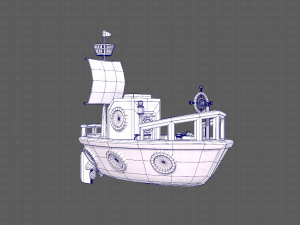 ship v01 3Dモデル